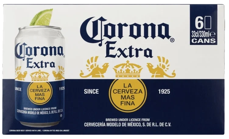 Corona Extra 0,33lx6 boks