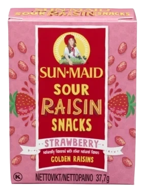 ARVID NORDQUIST NORGE AS Sun Maid Rosiner Sour Strawberry