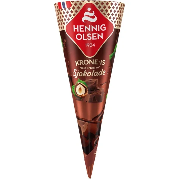 Krone-Is Sjokolade 125ml Hennig-Olsen
