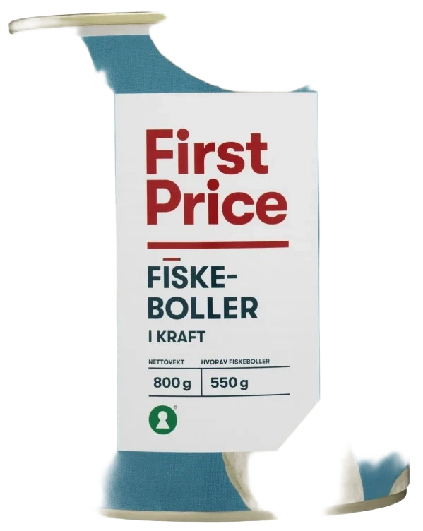 Fiskeboller i Kraft 800g First Price