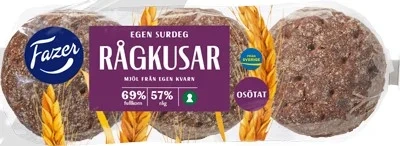 Fazer Rågkusar 12-P Fryst
