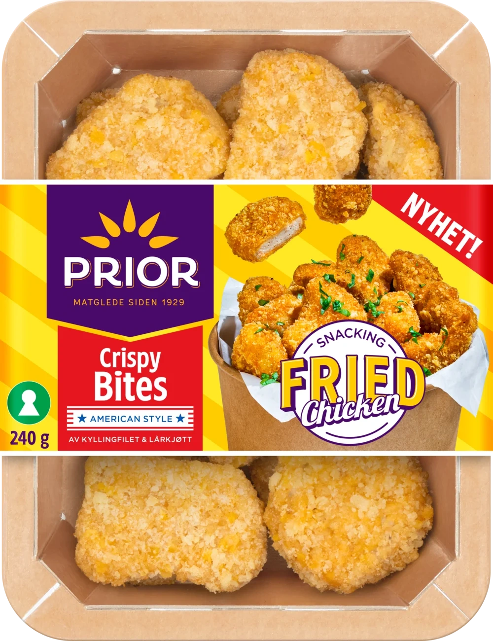 PRIOR Crispy Bites 240g
