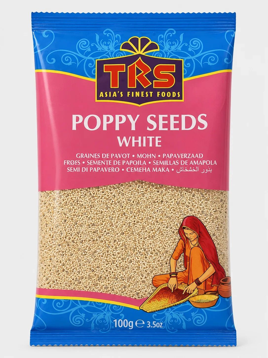 TRS Hvite Valmuefrø 100g