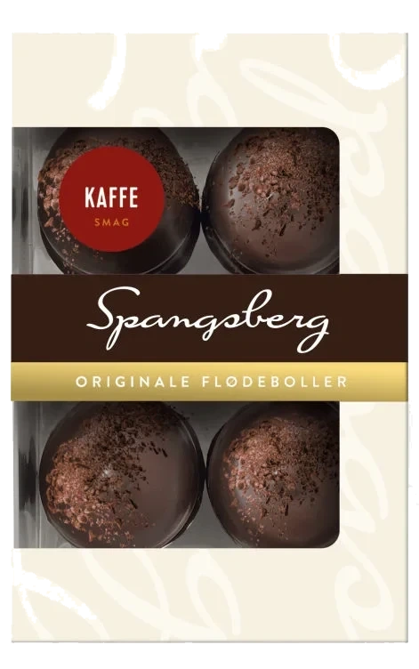 Flødeboller Kaffe 124g Spangsberg