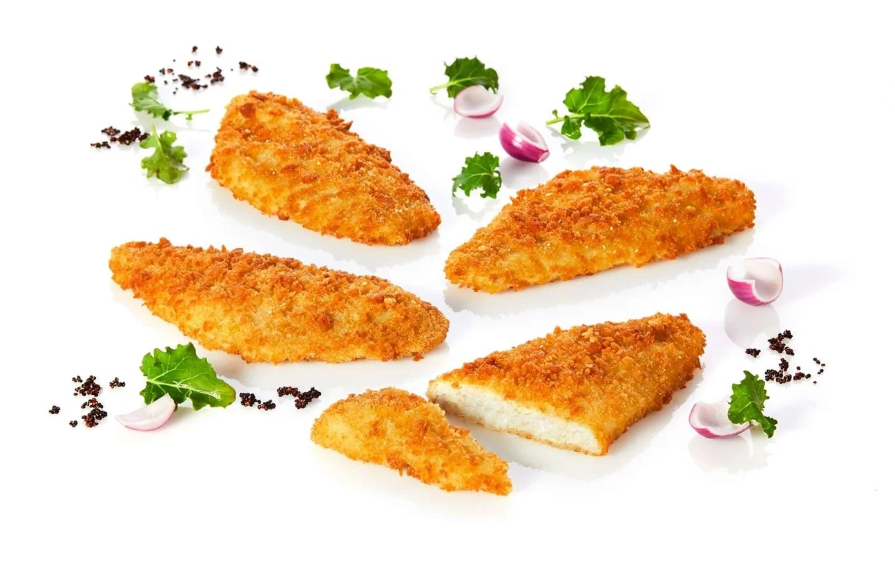 Panerad fiskfilé förstekt MSC