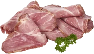 Bacon av svinenakke skivet  ca1,8kg   kg