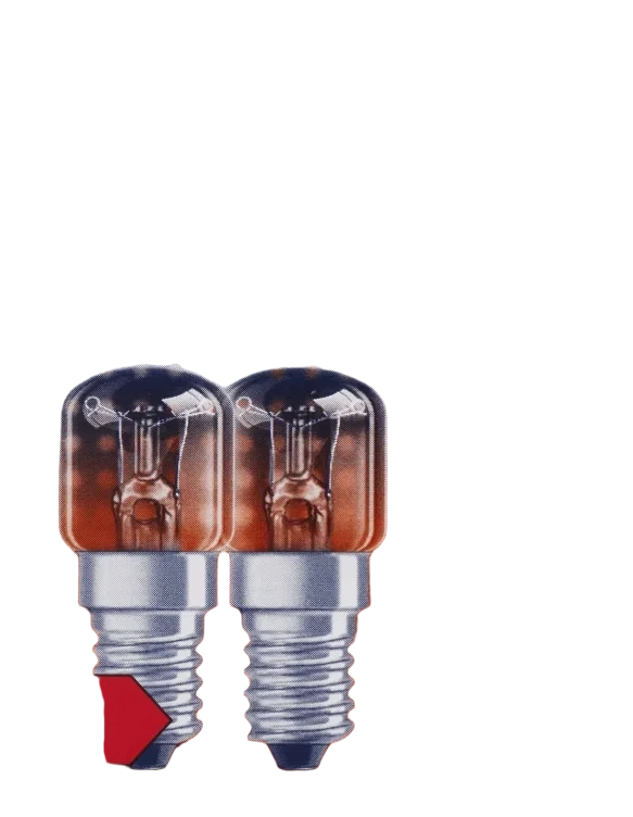 Lyspære Stekeovn 15w Klar 2pk Osram