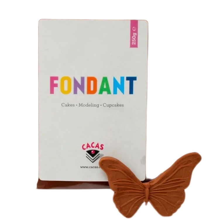 Fondant Brun Sjokolade Smak 250g Cacas