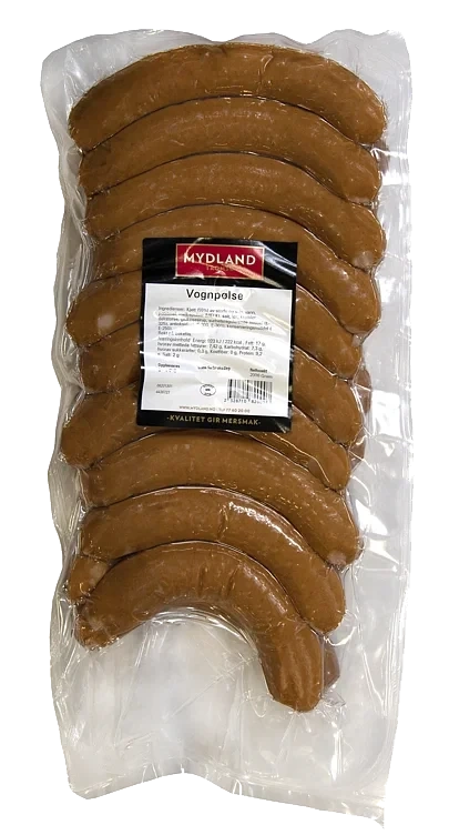 Vognpølse 2kg Frys Mydland