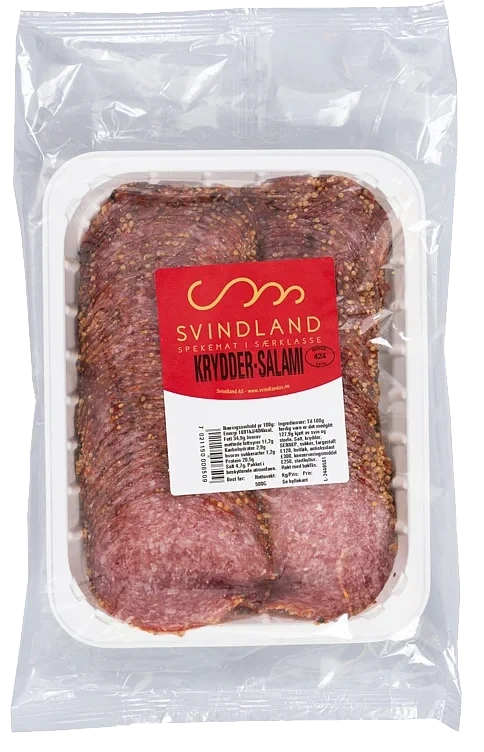 Kryddersalami skåret   500g