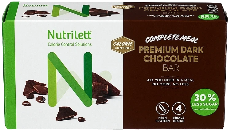 Nutrilett 4 pk premium dark 4x60 gr