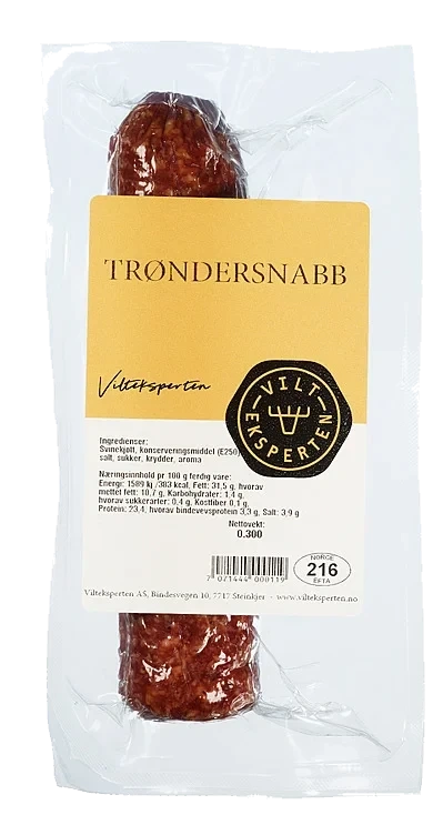 Trøndersnabb speket  300g