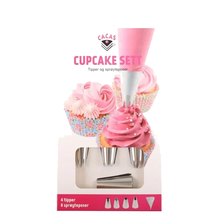 Muffinssett Dekorering 12deler Cacas