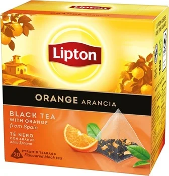 Svart Pyramidte Orange