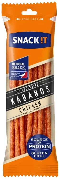 Kabanos Kylling 120g Snackit