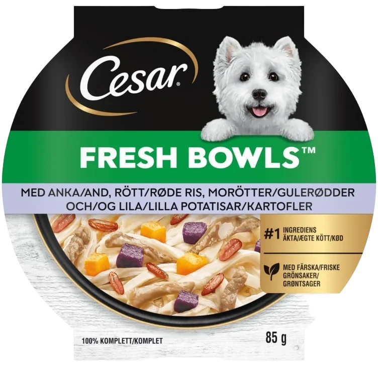 MARS NORGE AS Cesar Fresh Bowls With Duck In Gravy