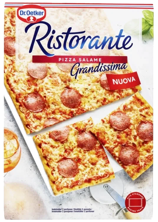 Ristorante Pizza Grandissima Salame 540g Dr.Oetker