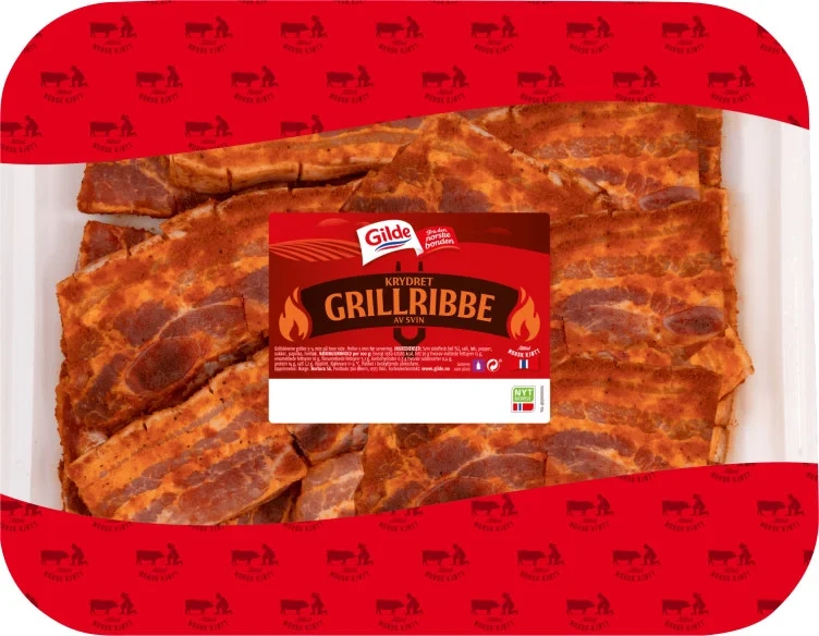 Svin Grillribbe Ca1,5kg Gilde