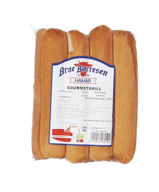 Gourmetgrill 640g Arne Børresen
