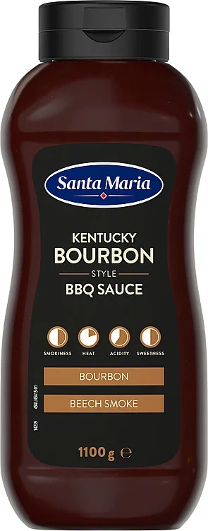 Bourbon bbq saus 1,1kg