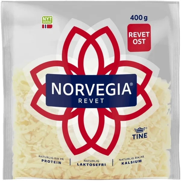 Norvegia Revet 400g Tine
