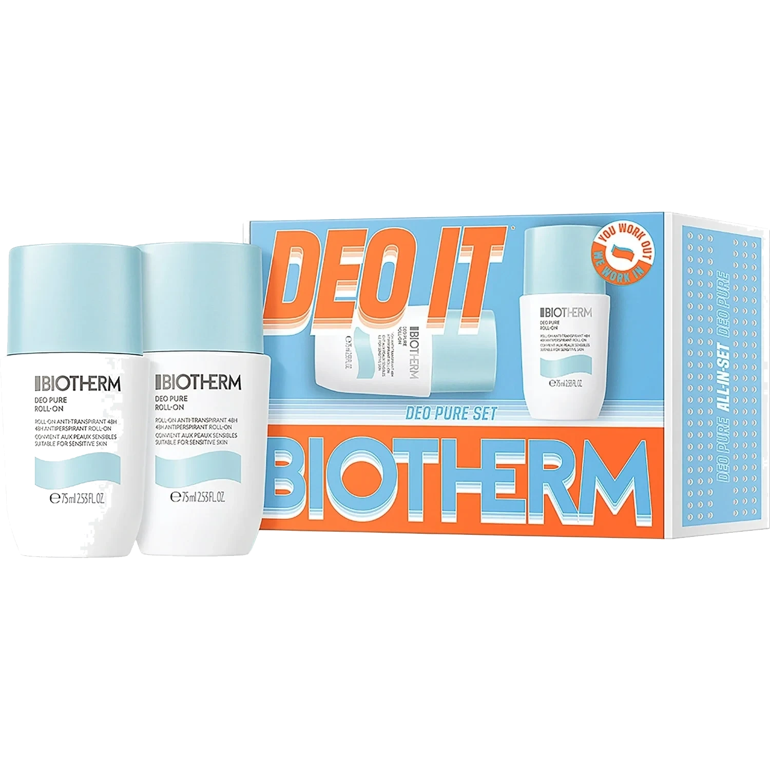 Biotherm Duo Deo Pure Set