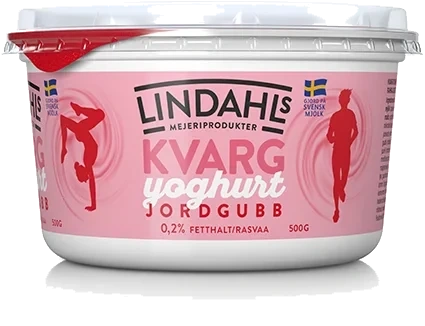 Kvargyoghurt jordgubbssmak