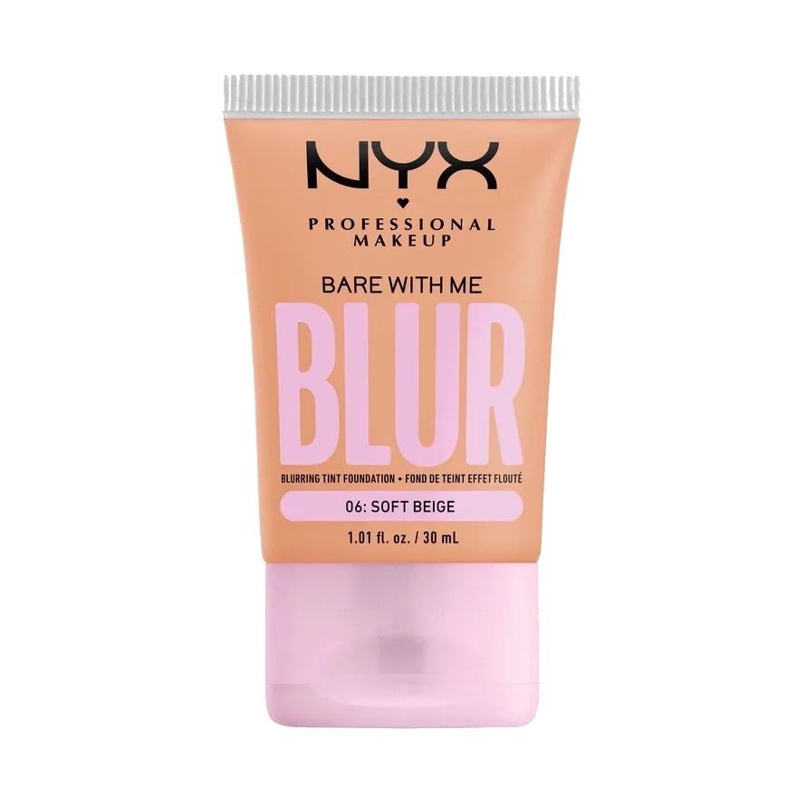 NYX PROFESSIONAL MAKEUP Bare With Me Blur Tint Foundation 6 Soft Beige
