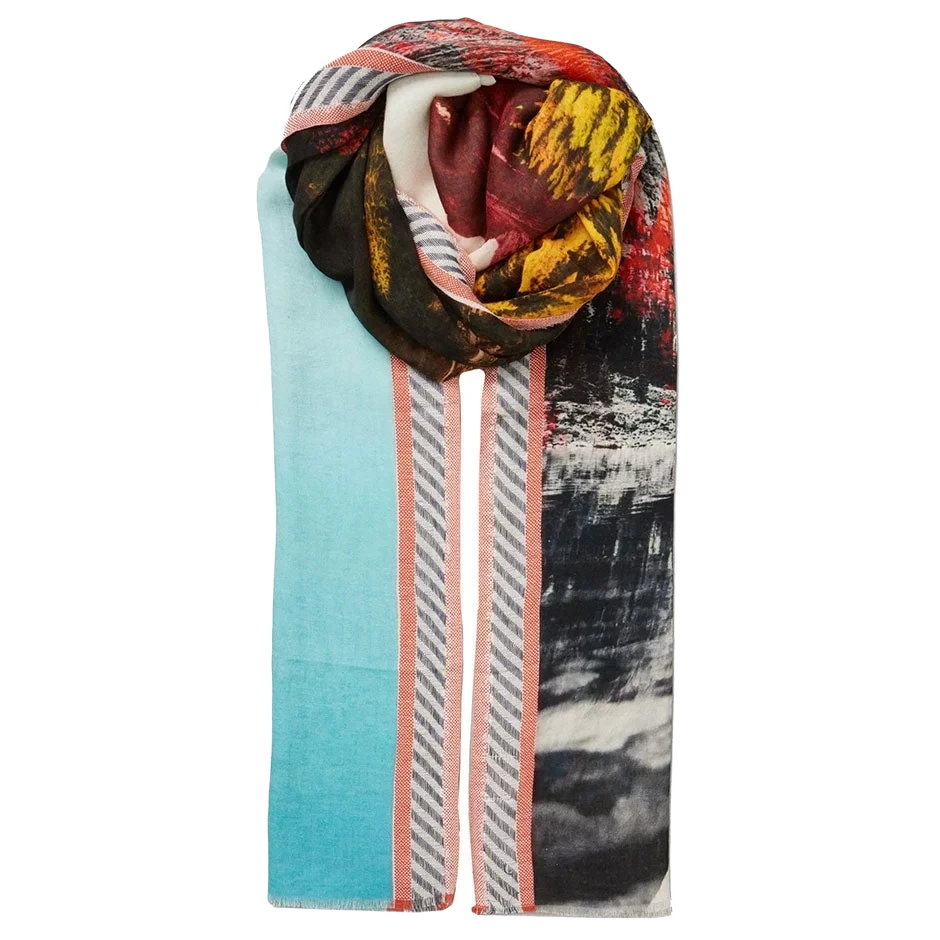 Becksöndergaard Ledan Cowo Scarf Multi Color