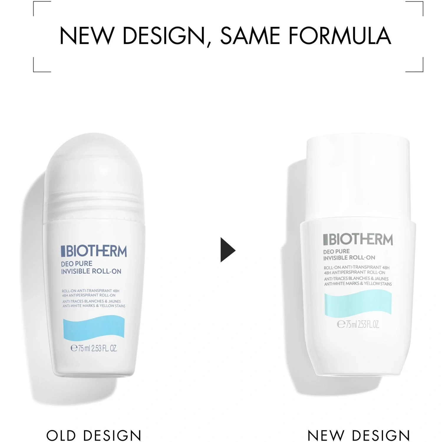 Biotherm Deo Pure Invisible Invisible Roll-On 48H