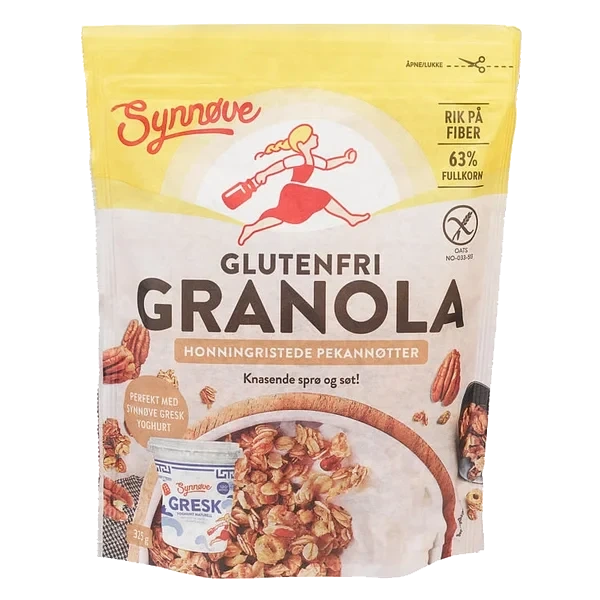 Granola Pekan Glutenfri 325g Synnøve