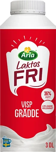 Laktosfri vispgrädde 36%