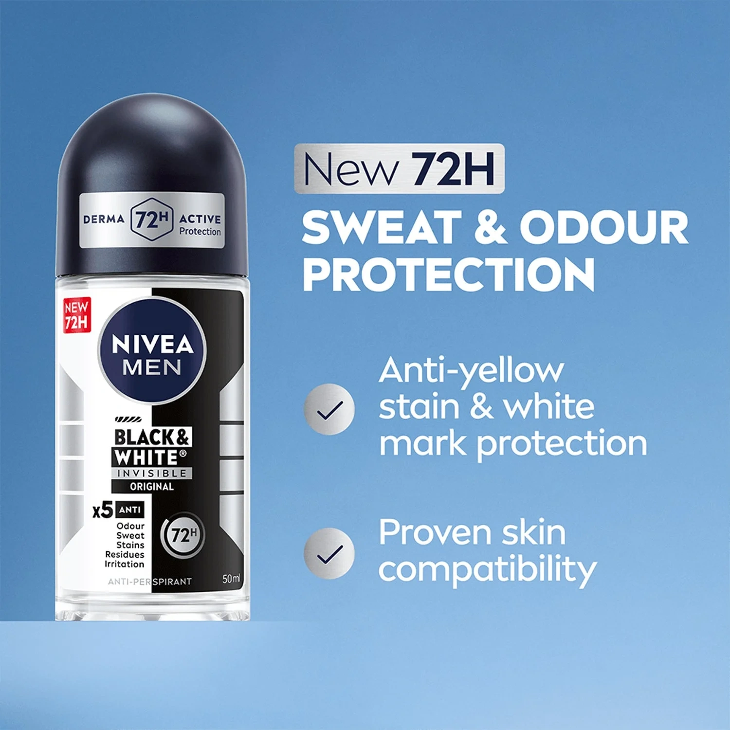 NIVEA MEN Invisible Black & White