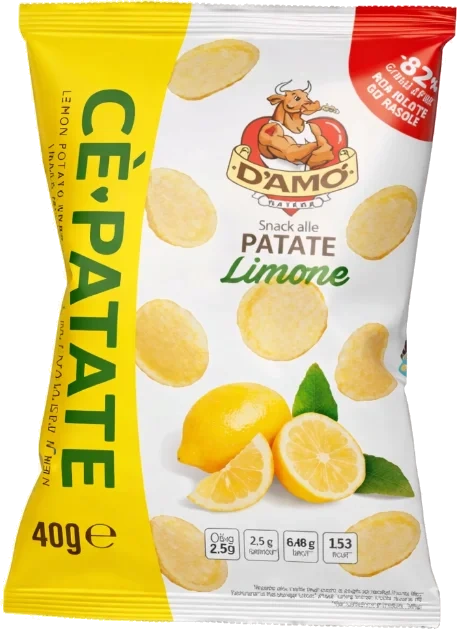 Damo Potato Snack Olivenolje & Salt 40g