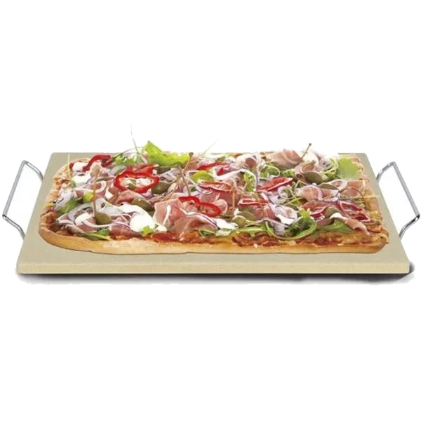 Pizzastein med Serveringsbrett