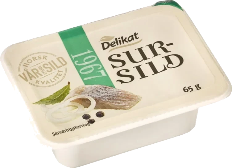 Delikat sursild kuv.    32x65g