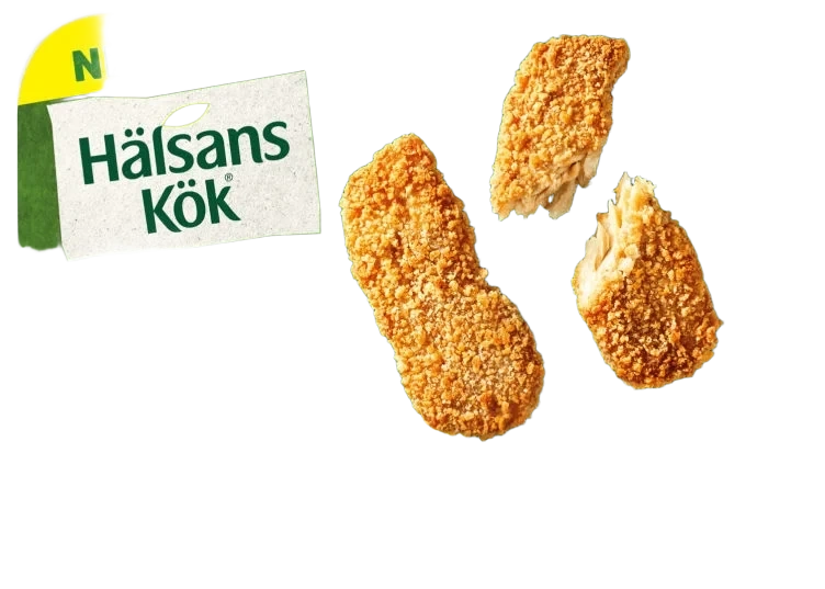 Crispy Mini Filet 285g Hälsans Kök