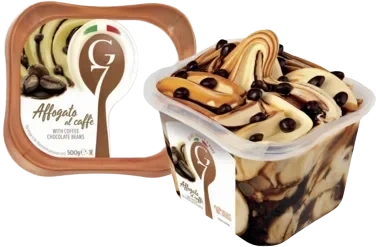 Affogato Al Caffe 1l G7 Ekte Italiensk Iskrem