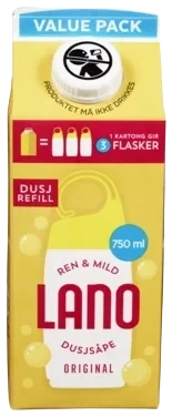 Lano Shower Carton Refill 750ml