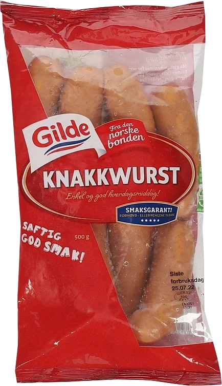 Knakkwurst 500g