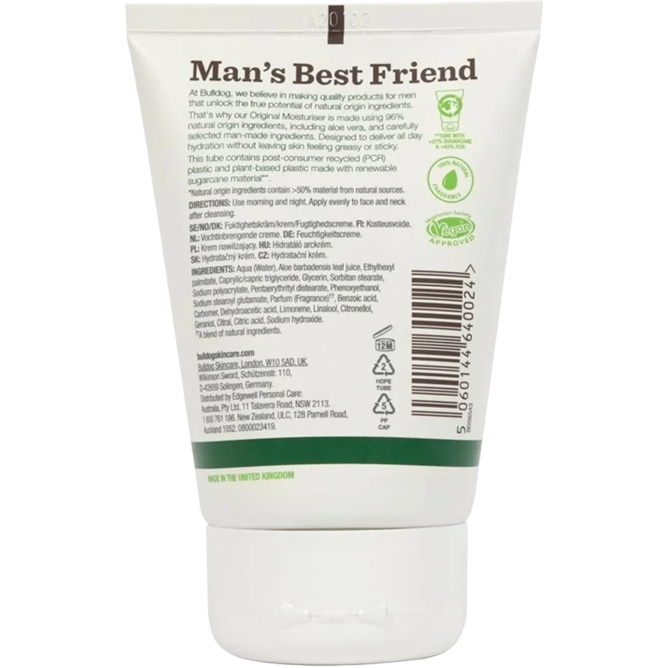 Bulldog Original Moisturiser 100 ml