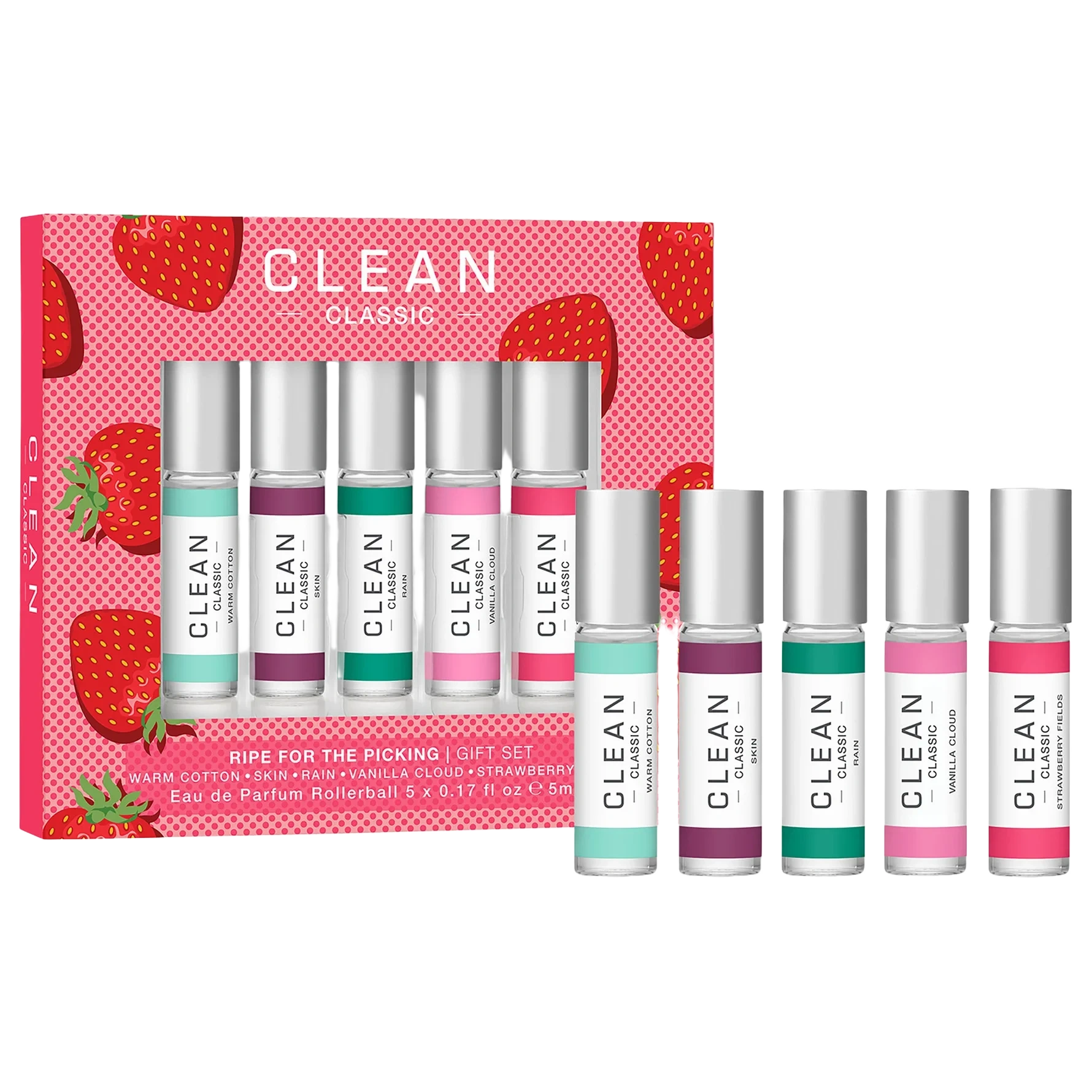 Clean Classic Layering Rollerball Gift Set