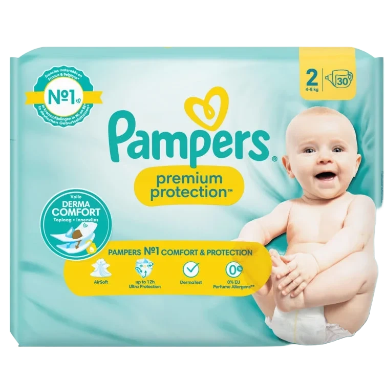 Pampers Premium Protection S2 4-8kg 30stk