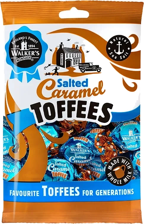 Walkers Toffees Salted Caramel 119g