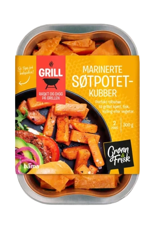 Søtpotet Marinert 300g Grønn&Frisk