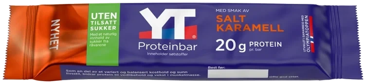 Yt proteinbar salt karamell  50g