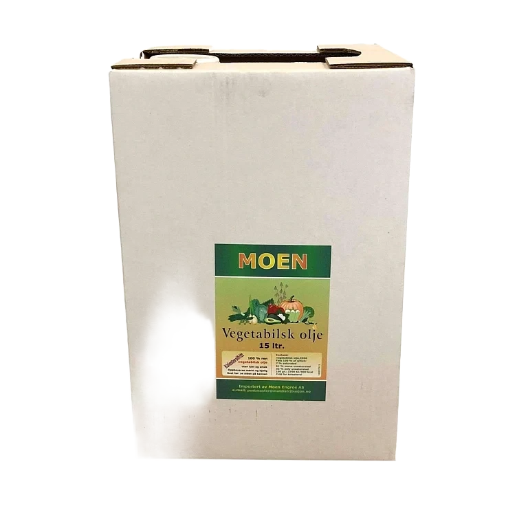Vegetabilsk olje bib 15l