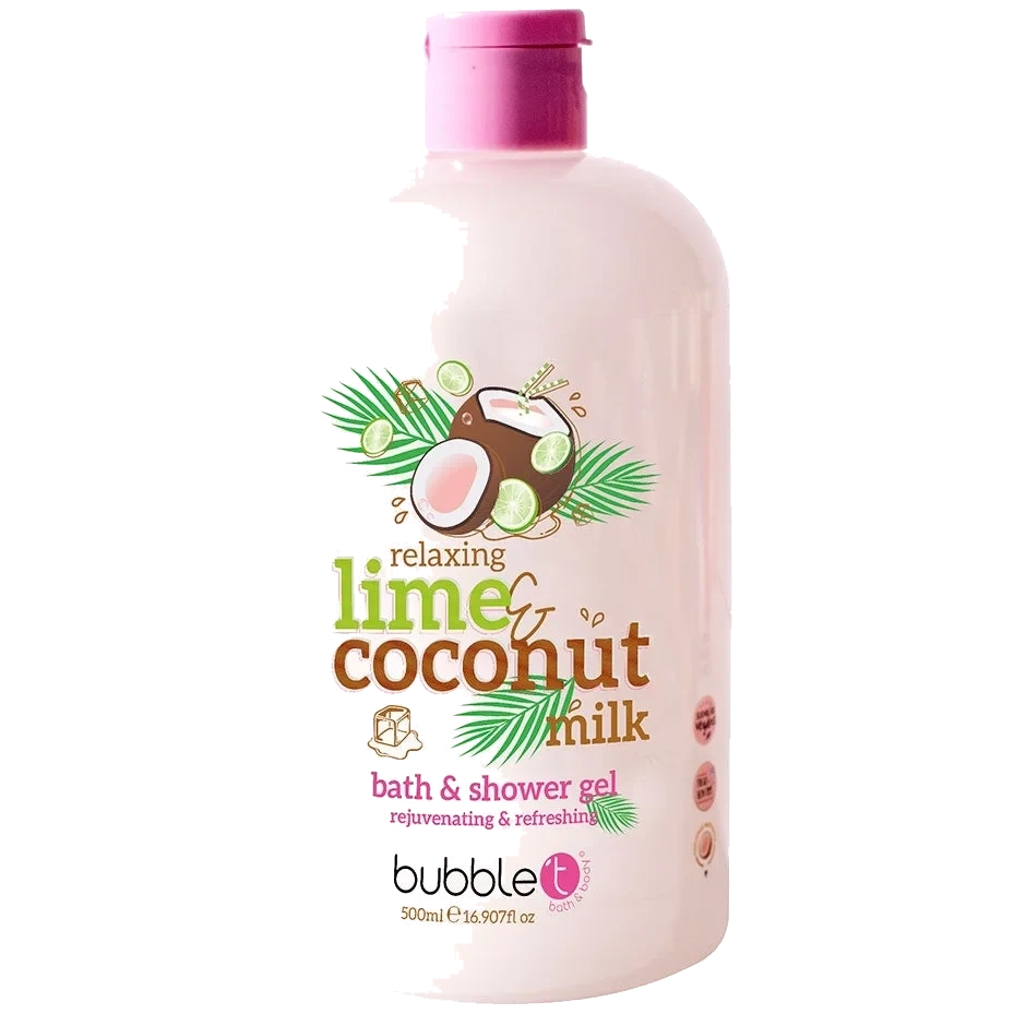 BubbleT Lime & Coconut Milk Smoothie Bath & Shower Gel