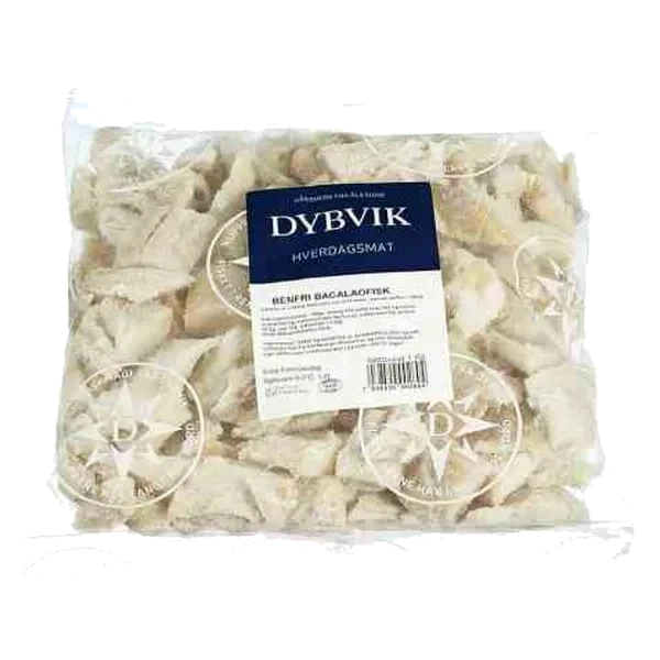 Klippfisk Biter Uten Skinn 1kg