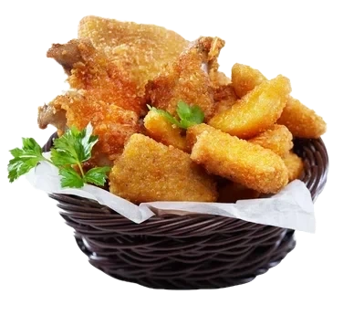 Helsprø panerte buffalo kyllingvinger frosne 1kg